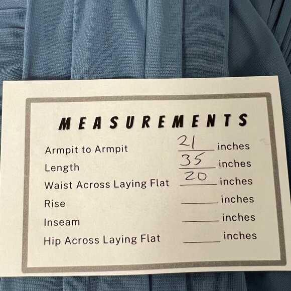 Davids Bridal Womens Plus W11480 Mesh Short Bridesmaid Dress Steel Blue size 20 - Picture 13 of 13